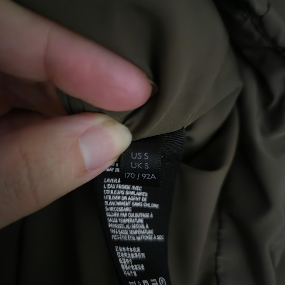 Free People Weekender Olive Green Puffer Jacket - Picture 7 of 8